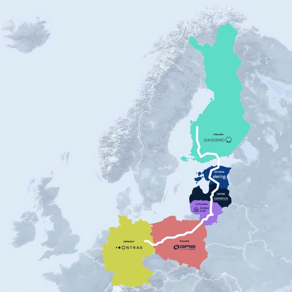 Amber Grid signs contract for economic and financial analysis of the Nordic-Baltic Hydrogen Corridor
